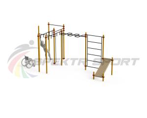 Купить Спортивный комплекс для инвалидов-колясочников WRK-D17_76mm в Сураже 